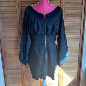 ASOS design dress size 10 corset style dress with zipper front.